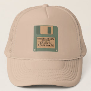 Casquette à disque souple d'ordinateur fait sur