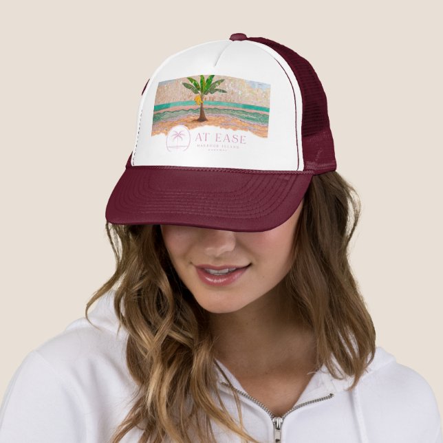 Casquette À Ease Trucker Hat - Harbour Island Edition (En situation)