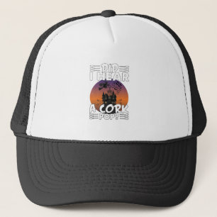 Casquette A Entendu Le Bouchon De Liège Éclater Halloween Ma