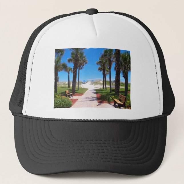 Casquette À la plage (Devant)