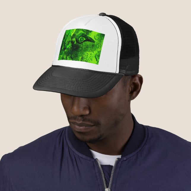 Casquette à la recherche de vert (En situation)