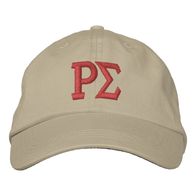Casquette à lettre brodée (Devant)