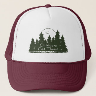 Casquette A L'Extérieur, On Y Trouve Des Arbres