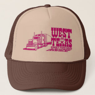 Casquette À l'ouest du camionneur du Texas