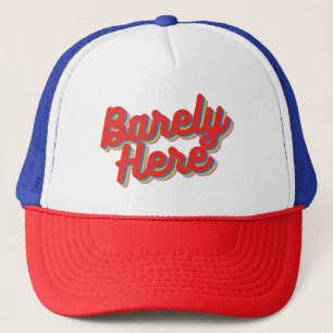 Casquette À peine ici / Rouge
