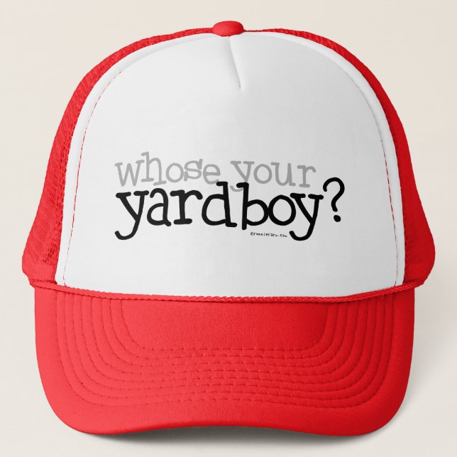 Casquette À qui votre Yardboy ? (Devant)
