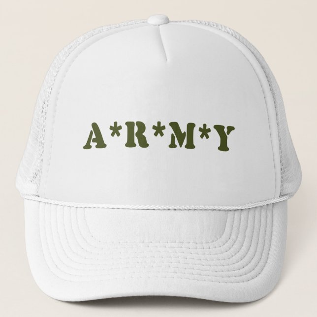 CASQUETTE A*R*M*Y (Devant)