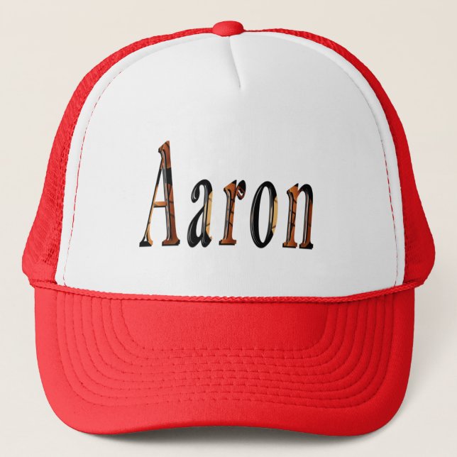 Casquette Aaron Boys Nom Logo, (Devant)