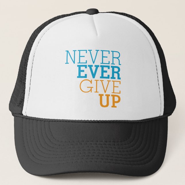Casquette Abandonnez jamais jamais (Devant)