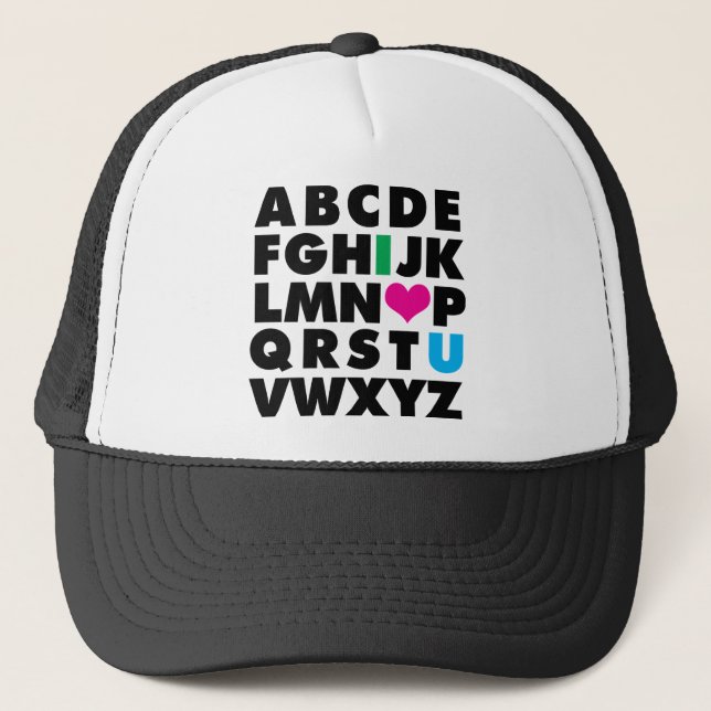 Casquette ABC de l'amour (Devant)