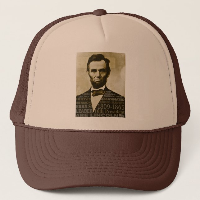 Casquette Abe Lincoln (Devant)