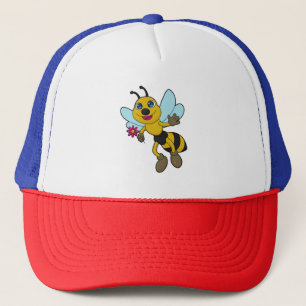 Casquette Abeille à fleurs