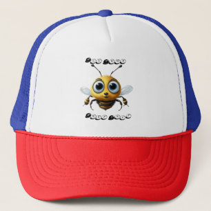 Casquette Abeille Avec De Gros Yeux D'Espérance Dit Abeille 