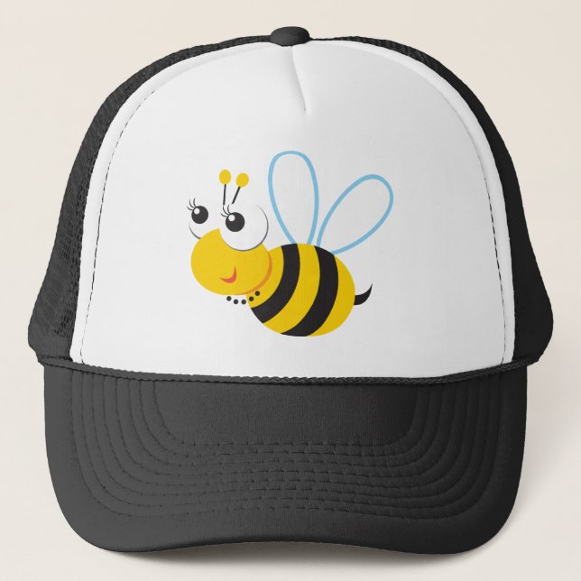 Casquette Abeille de Betty d'animaux d'ABC (Devant)