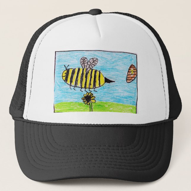Casquette Abeilles bourdonnant (Devant)