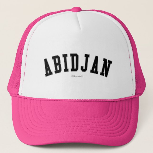 Casquette Abidjan (Devant)
