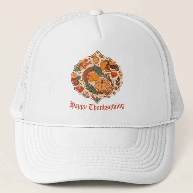 Casquette Abondance d'automne (Devant)