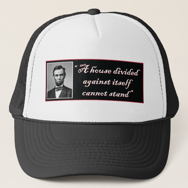 Casquette Abraham Lincoln (Devant)