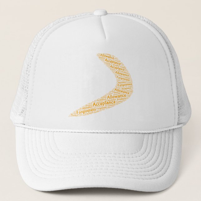 Casquette Acceptation de boomerang, allocation, plafond de p (Devant)