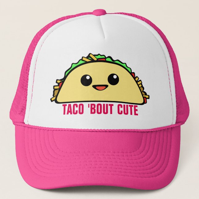 Casquette Accès de taco mignon (Devant)