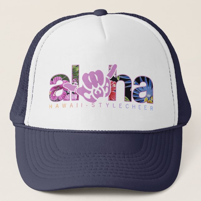 Casquette Acclamation avec Aloha {CWA} - camionneur de (Devant)