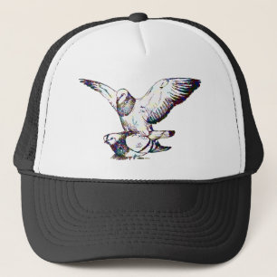 Casquette Accouplement de pigeons