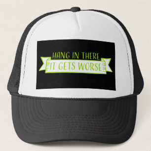 Casquette Accroche-toi, ça empire Citation drôle Blague amus