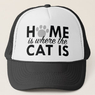 Casquette Accueil C'Est Là Que Se Trouve Le Chat
