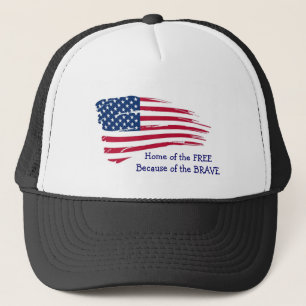 Casquette Accueil du drapeau Free Wavy