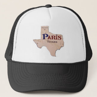 Casquette Accueil vers Paris, le Texas