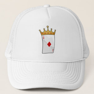 Casquette Ace diamant avec Couronne