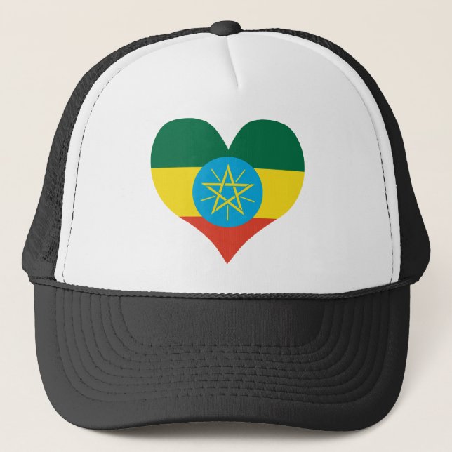 Casquette Achetez le drapeau de l'Ethiopie (Devant)