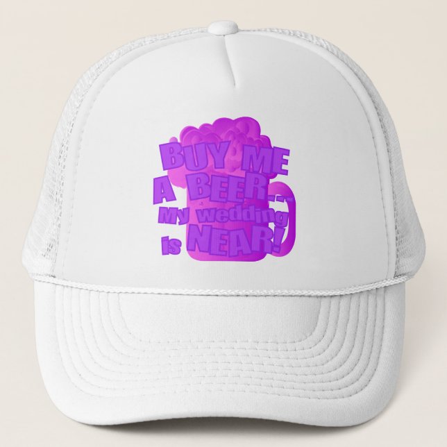 Casquette Achetez-moi une bière (Devant)
