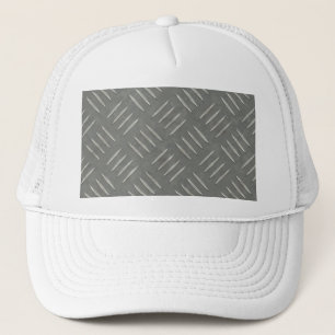 Casquette Acier inoxydable de plat de diamant texturisé
