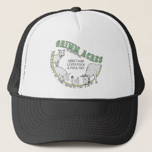 Casquette Acres de Grimm, logo diversifié