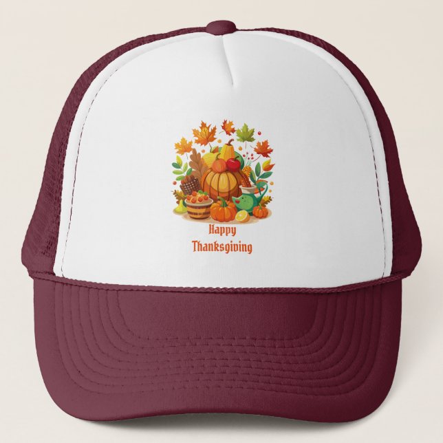 Casquette Action de grâce (Devant)