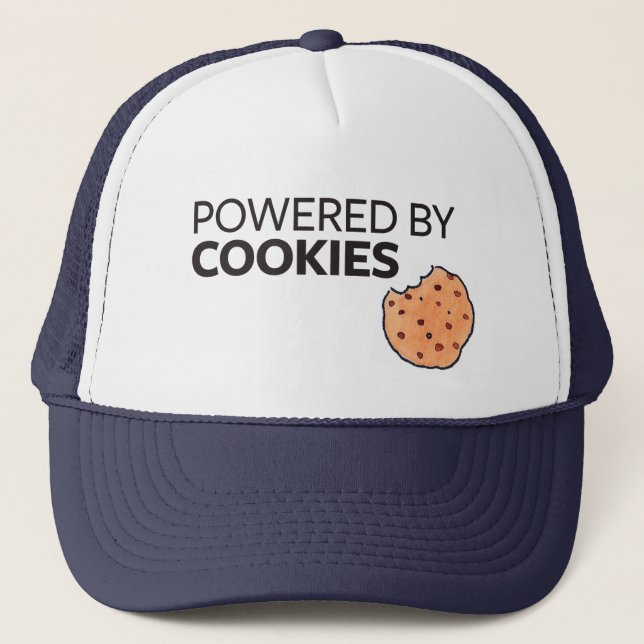 Casquette Actionné par des biscuits (Devant)