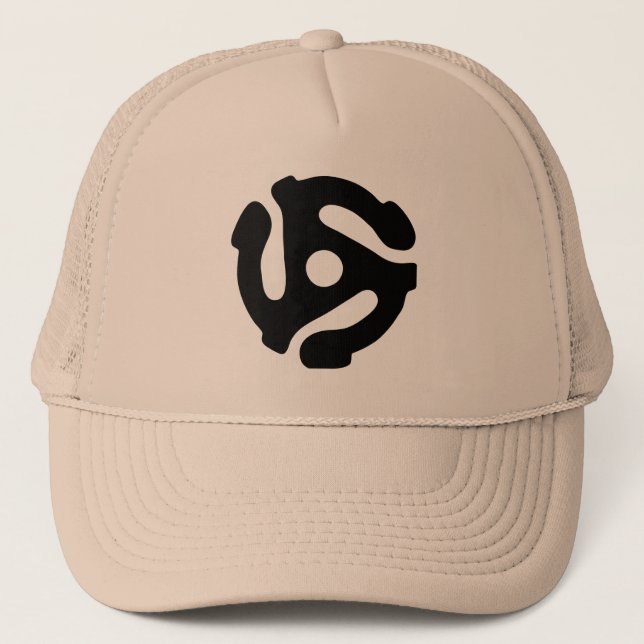 Casquette Adaptateur vinyle de 7 pouces 45 tr/min insérez l' (Devant)