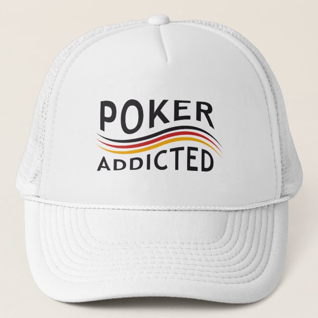CASQUETTE ADDITION DE POKER (Devant)
