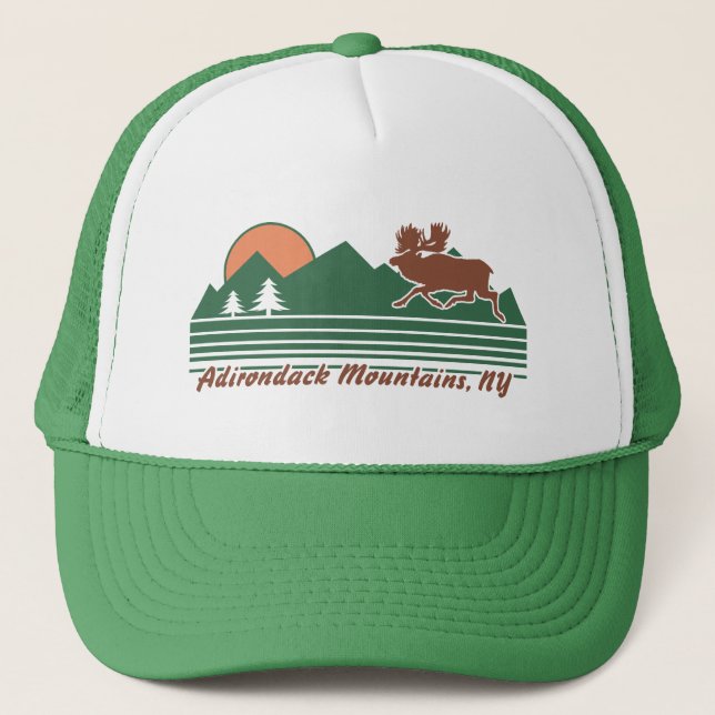 Casquette Adirondack Mountains NY (Devant)