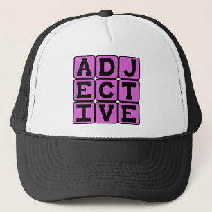 Casquette Adjectif, partie du discours