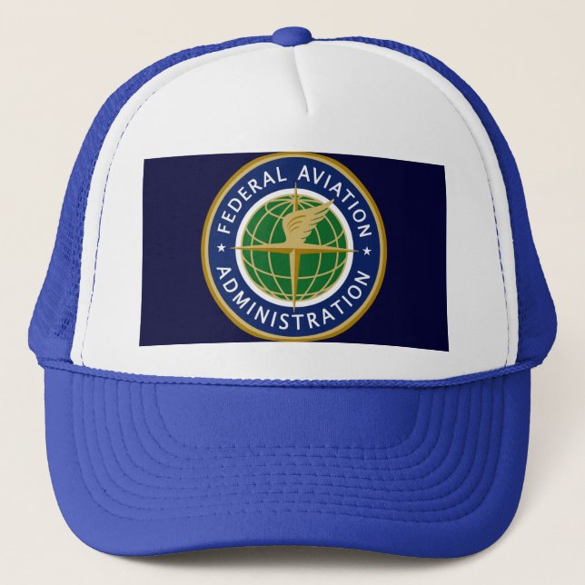 Casquette Administration Fédérale d'Aviation de FAA (Devant)