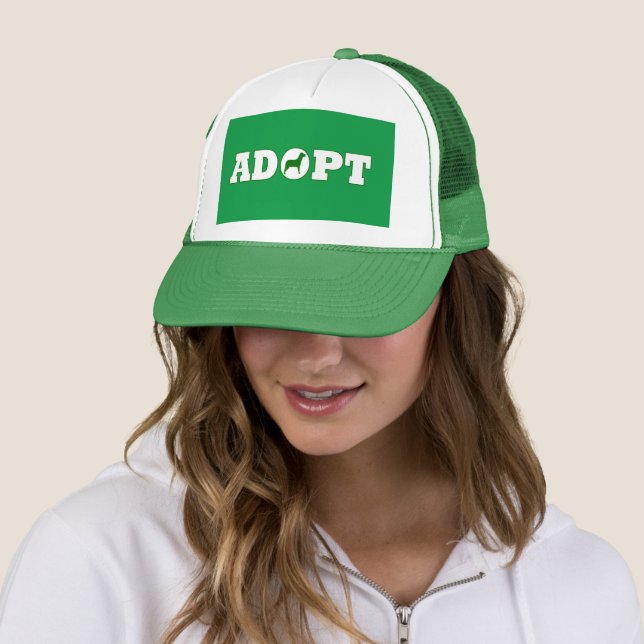 Casquette Adopter les animaux (En situation)