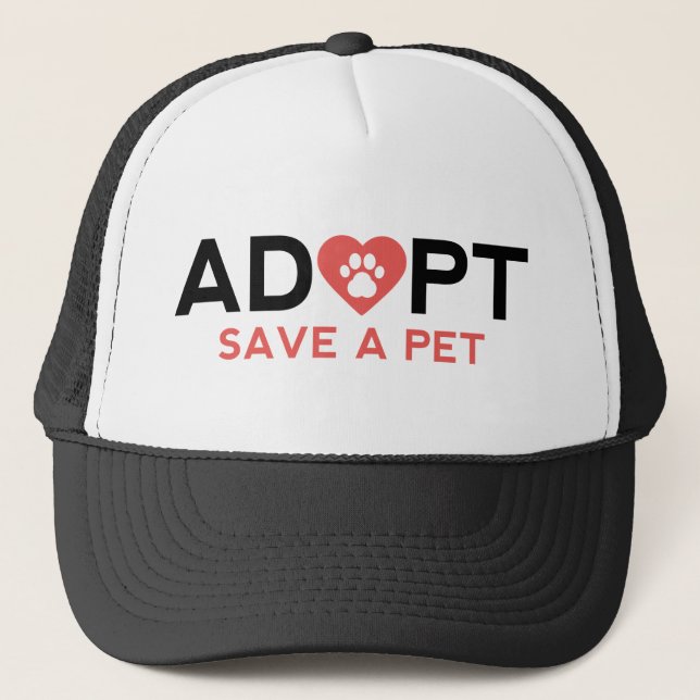 Casquette Adoptez Save A Pet (Devant)