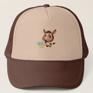 Casquette Adorable âne pour Noël 2024 - Cadeau parfait