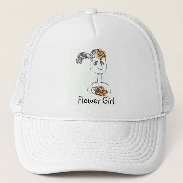 Casquette Adorable Fleur Girl (Devant)