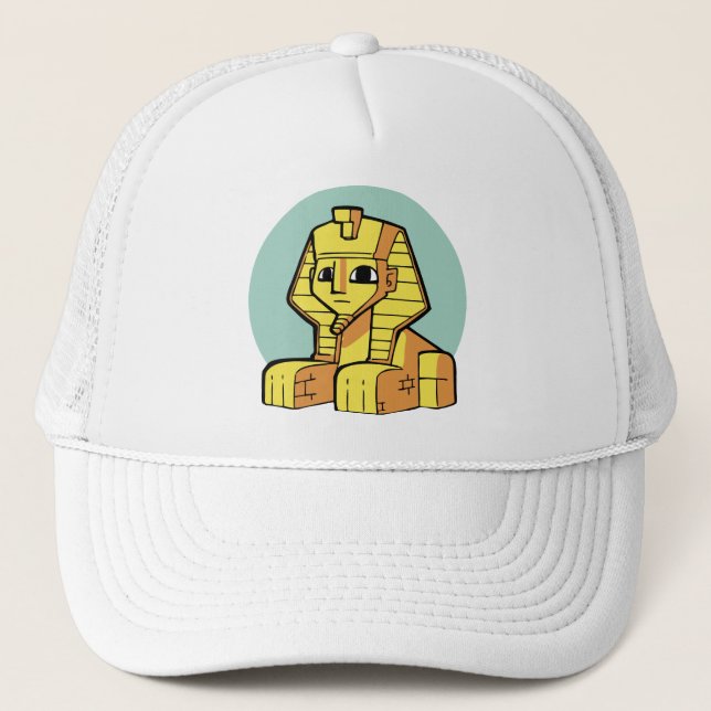 Casquette Adorable Grand Sphinx d'Égypte (Devant)