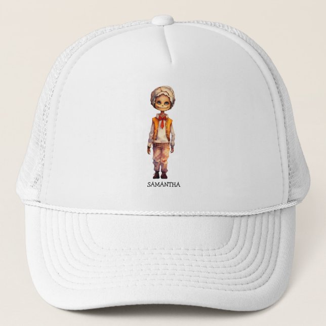 Casquette Adorable Kid Zombie - Jolie Halloween (Devant)