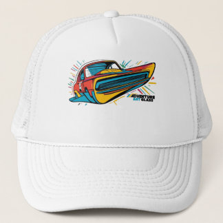 Casquette Adventure Art Verre Vibrant Aventure Car