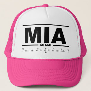 Casquette Aéroport international de Miami MIA